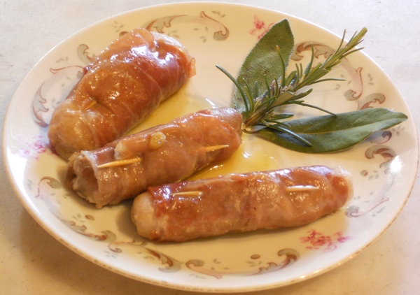 Involtini Di Salsiccia Di Vitello Al Prosciutto Crudo Ricetta