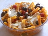 Sformato di pasta alla mediterranea 