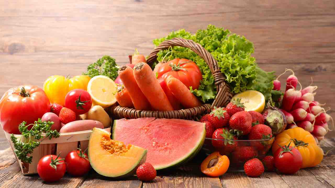 Lavare frutta e verdura