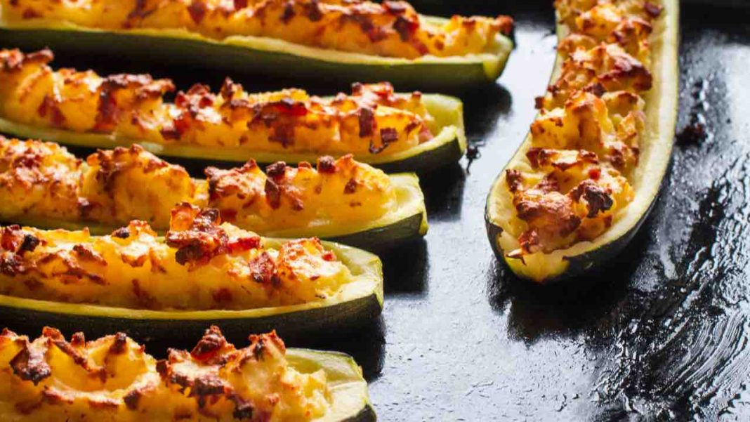 La ricetta delle zucchine ripiene come non l'avete mai vista