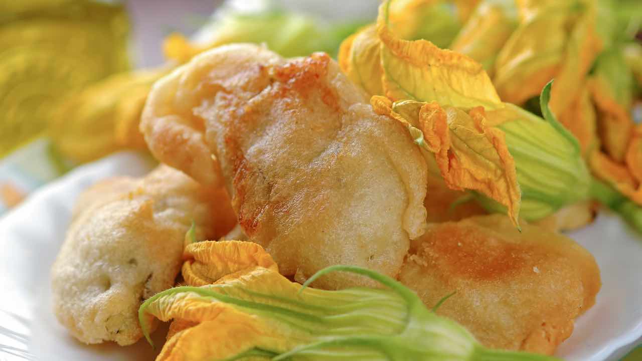 ricetta fiori di zucca