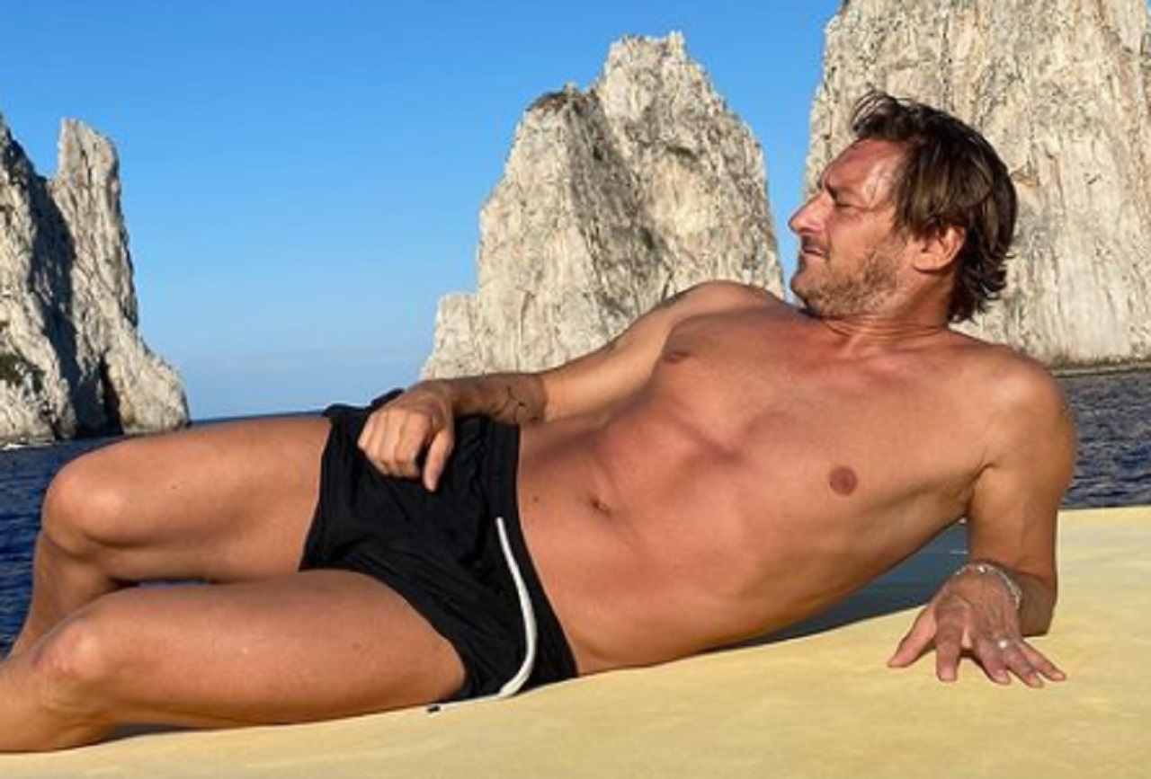 totti dieta fisico