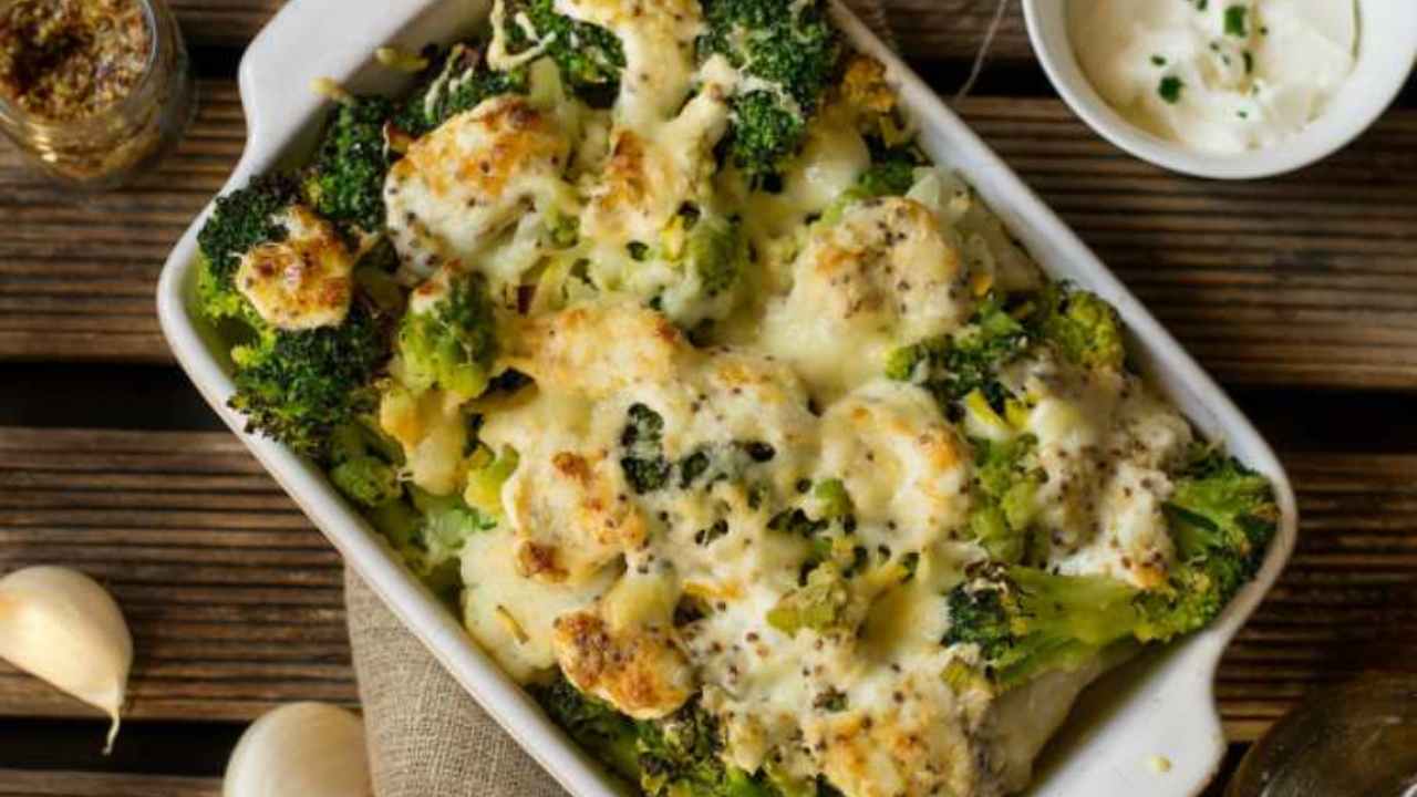 Broccoli gratinati