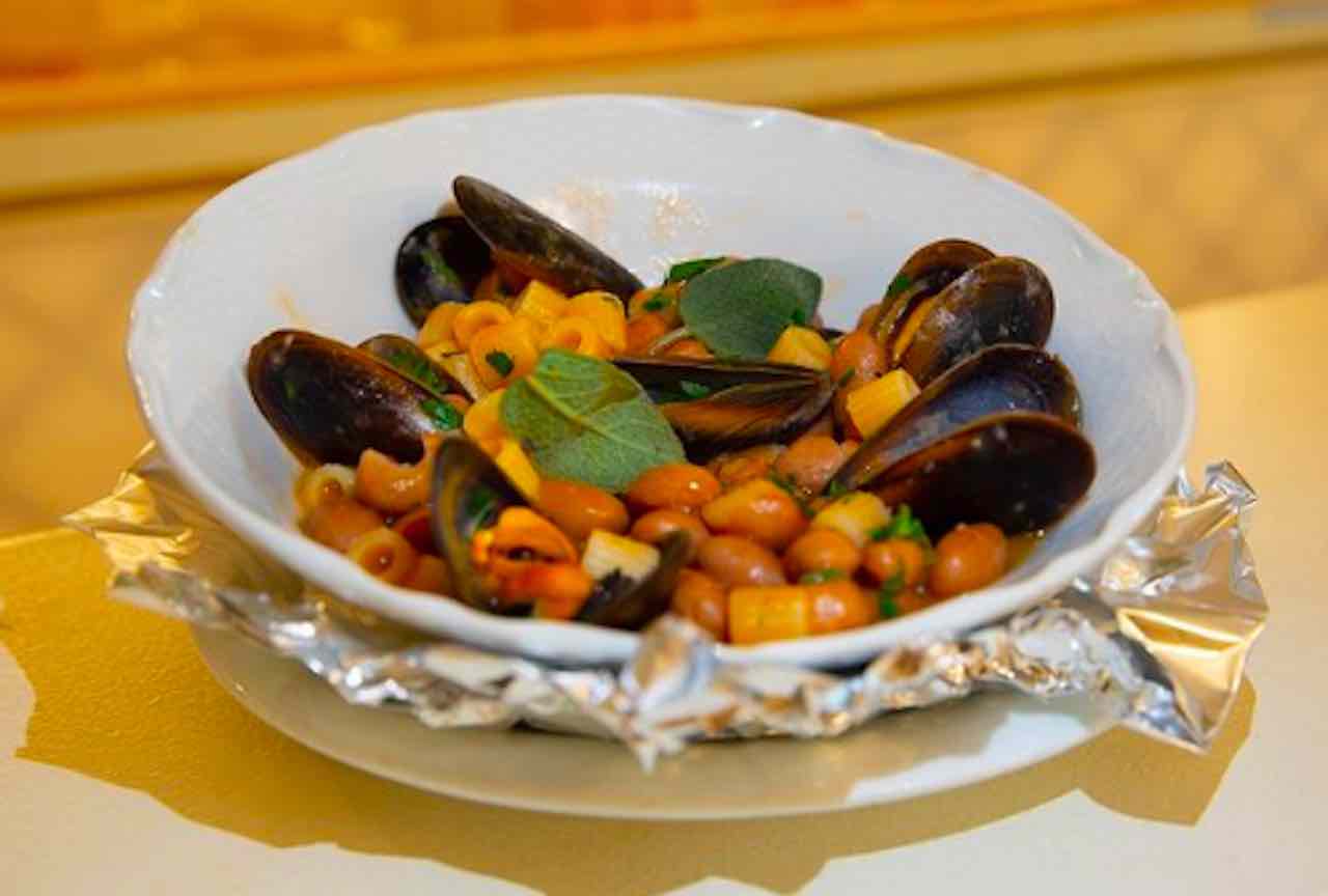 pasta fagioli e cozze - mezzokilo