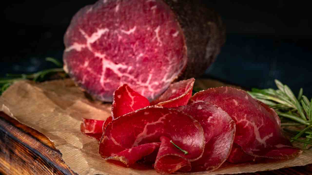 Bresaola su carta