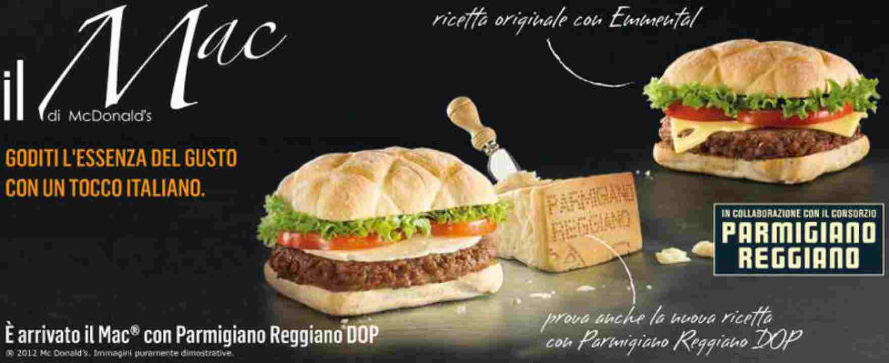 Pubblicità Mc Donald's