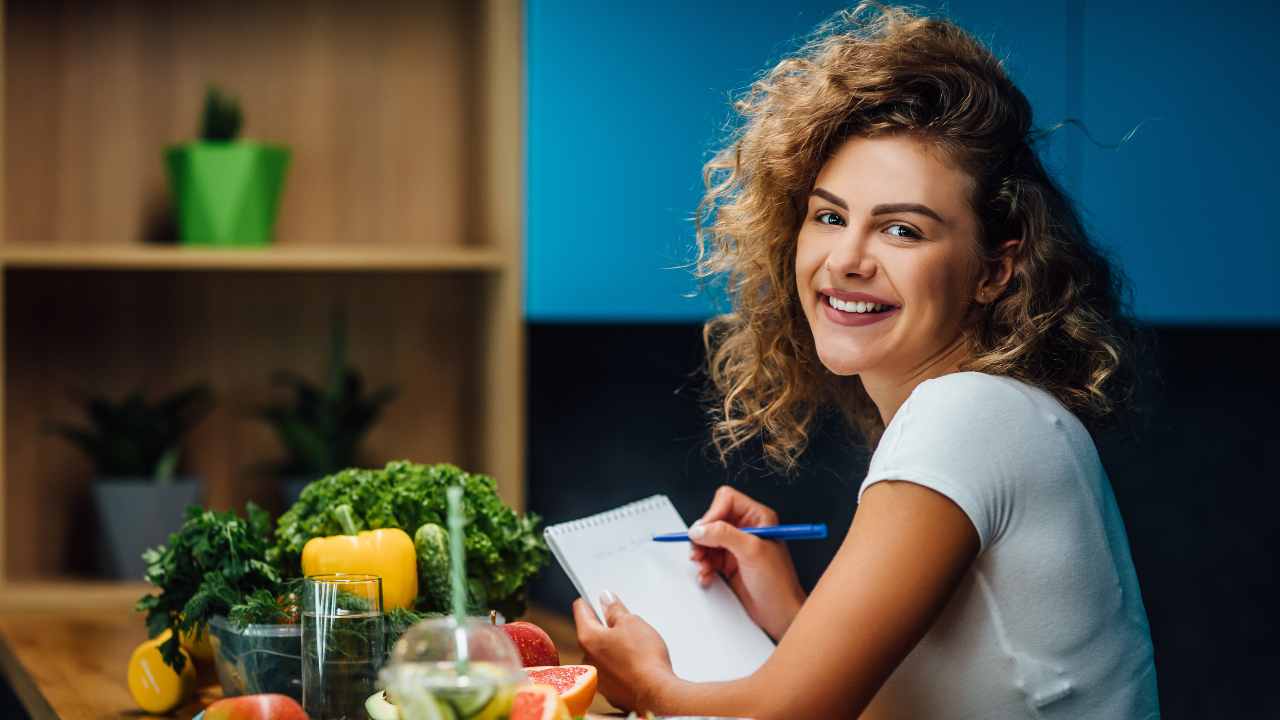 Nutrizionista al lavoro