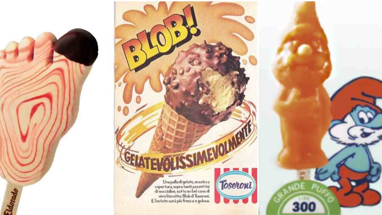 Tre gelati anni '80