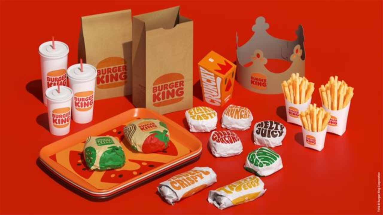 Nuove confezioni Burger King