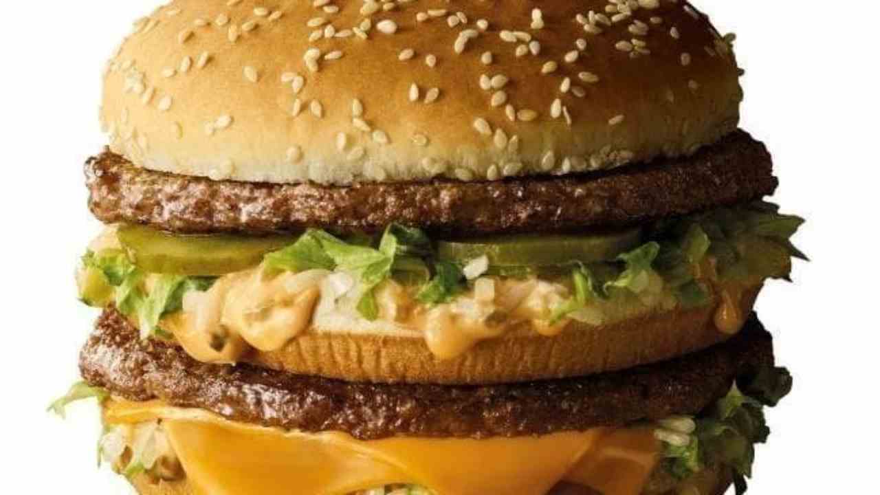 Foto di un Big Mac