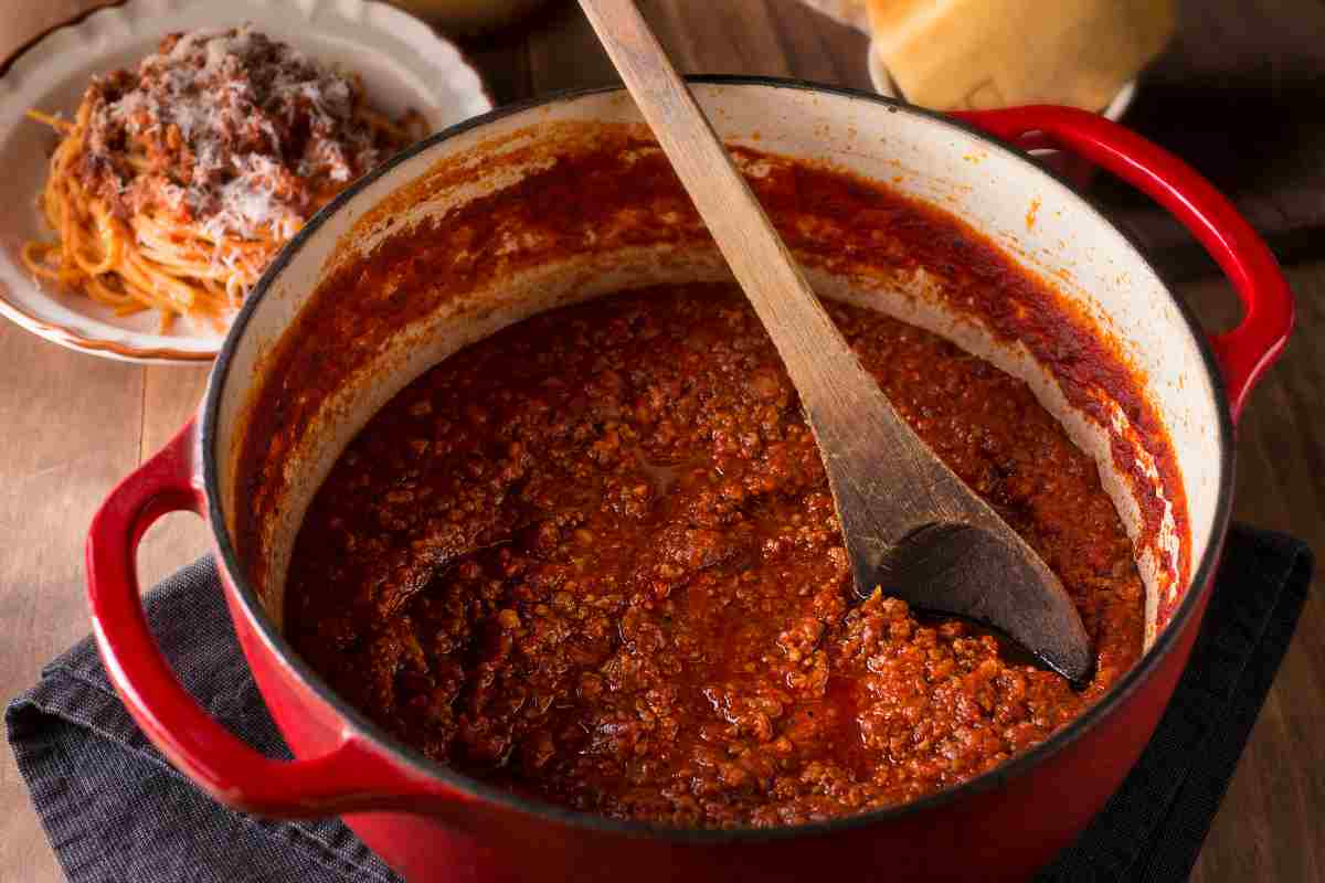 cambia la ricetta del ragù alla bolognese