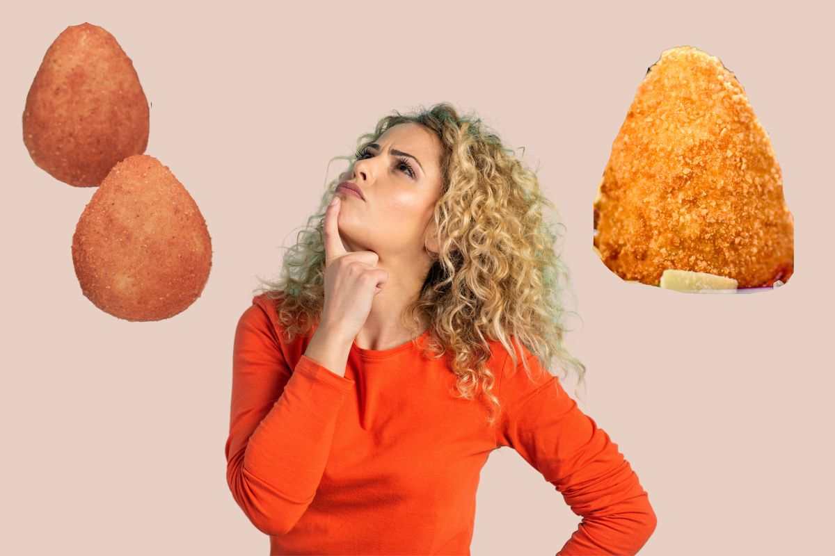 si dice arancino o arancina