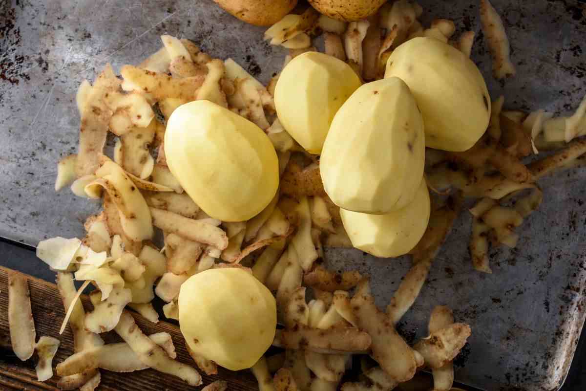 come riutilizzare bucce di patate