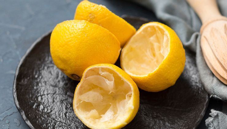 come riutilizzare limoni usati