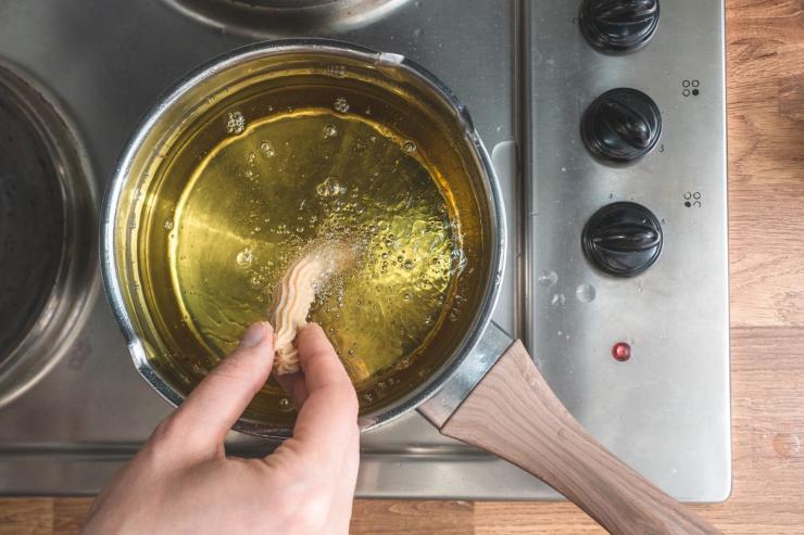 come fare sapone con olio di frittura