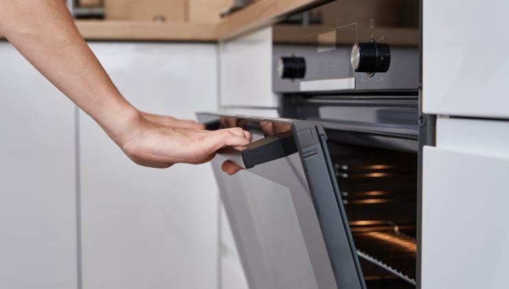 come pulire doppio vetro del forno