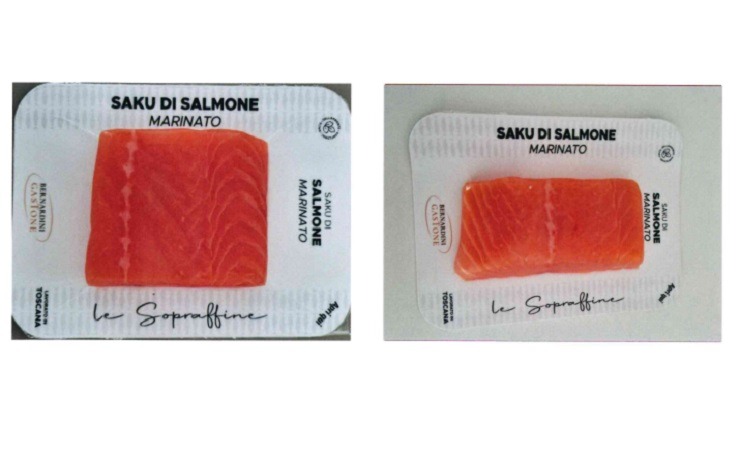 Saku salmone marinato
