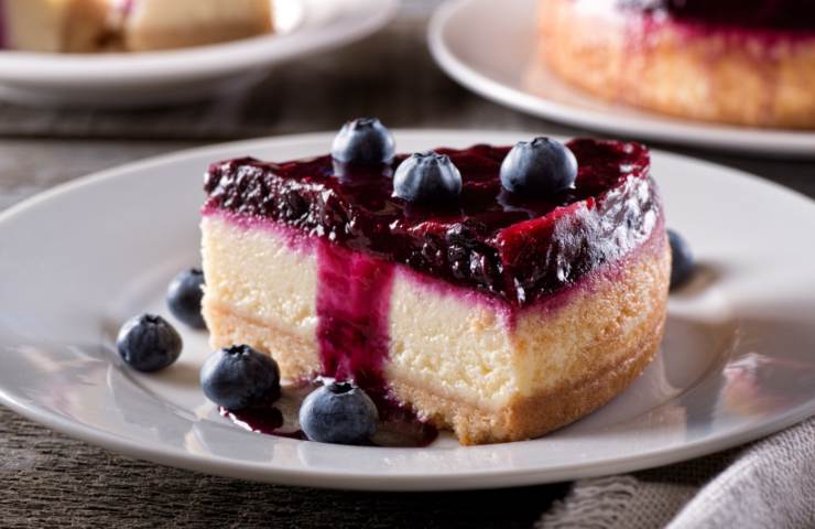fetta di new york cheesecake